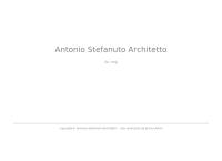 Sito di Stefanuto Arch. Antonio