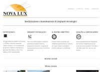Sito di Nova Lux 2006 S.r.l.