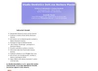 Sito di Studio Dentistico Dott.ssa Barbara Pianini