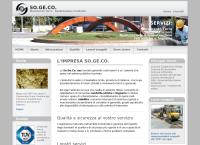 Sito di So.Ge.Co Sas - Movimento Terra, Realizzazione Condotte E Costruzioni -