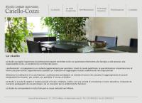 Sito di Studio Legale Associato Ciriello - Cozzi