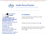 Sito di Studio Pavan Dott.ssa Daniela - Commercialista - Revisore Contabile