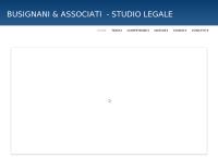 Sito di Busignani & Associati-Studio Legale