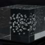 cubo con cristalli swarosky
