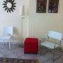 Un angolo della sala d'attesa