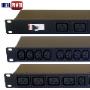 Caricato da visitatore il 28/12/2015 - PDU 19" - 1U - 16&32Amper 230V -prese IEC C13 C19
