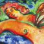 Mimmo Germanà - Olio su tela cm. 50x80 - Archivio