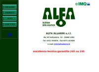 Sito di Alfa Allarmi SRL