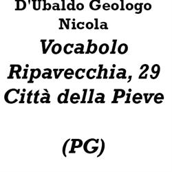 D'Ubaldo Geologo Nicola