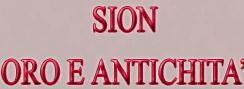 Sion Oro e Antichita' Di Rampello Giovanna