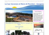 Sito di Residence Olimpia S.r.l.