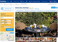 Sito di Hotel Des Artistes Roma