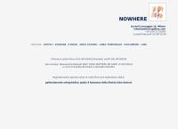 Sito di Nowhere Gallery