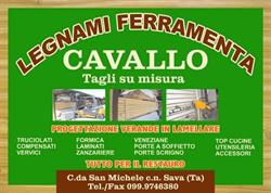 Cavallo Osvaldo Legnami Ferramenta, Tagli su Misura