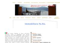 Sito di Agenzia Immobiliare \"Fa.Ro.\" di Brusa Fabio