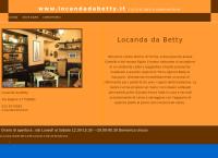 Sito di Locanda Da Betty