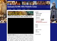 Sito di Santuario ss. mm. Alfio Filadelfo e Cirino