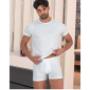 T-SHIRT Uomo Art.MASSIMO Giro Collo M/Manica
Intimo UOMO Jersey Bielastico 94%Cotone  6%Lycra 
Colori disponibili : BIANCO e NERO Astuccio 2 pz
Made in ITALY