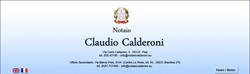 Calderoni Notaio Claudio
