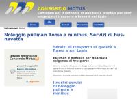Motus Consorzio Trasporto Persone Lazio