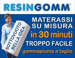 Resingomm Fabbrica Materassi a Roma su misura in 30 minuti