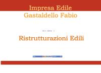Sito di Gastaldello Fabio Impresa Edile