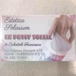 Le Petit Soleil Di Cubattoli Francesca