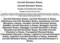 Sito di Antonelli Carrelli Elevatori srl