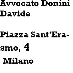Avvocato Davide Donini