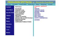 Produzioni Spettacoli Di Alessandro Guardione