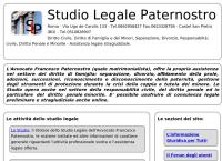 Sito di Studio Legale Paternostro