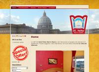 St. Peter Bed In Rome Rooms In Rome
