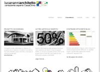 Sito di Studio Architetto Luca Nanni