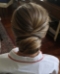 Event updo in Rome Italy