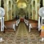 Allestimento chiesa matrimonio con palloncini