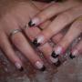 Nail Art French Black