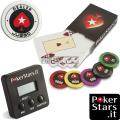 Set da 300 Fiches in ABS con Valigetta PokerStars.it + Carte + Timer + Button