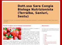 Dott.ssa Sara Congia Biologa Nutrizionista