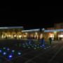 fontana raso con fari a led