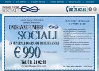 Sito di Onoranze Funebri Sociali