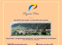 Sito di Pizzeria Petra - Ristorante e Albergo