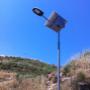PALO FOTOVOLTAICO A LED