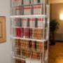 libreria in plexiglas
