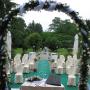 Villa Crocioni - arco di rose bianche