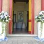 Villa Crocioni - sala decorata in blu
