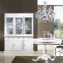 Credenza in Legno e Tavola Rotondo Allungabile