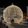 Natale, Luminarie Natalizie, Luci, Sfera Luminosa, Regali