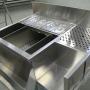 Cocktail station in acciaio inox workstation aperitivi