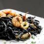 Tagliolini Neri ai Frutti di Mare