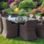 Tavolo giardino in rattan sintetico